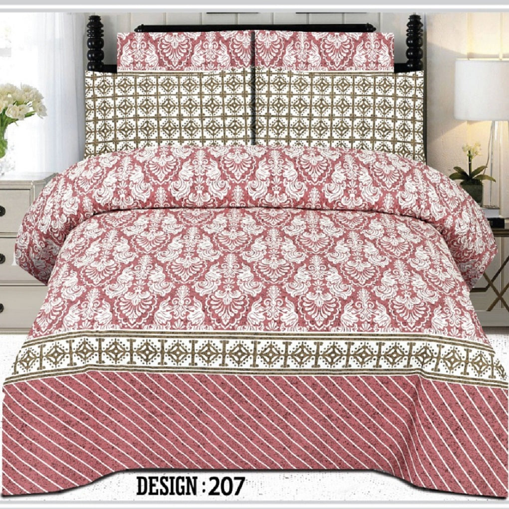 Quilted Comforter Set 6 Pcs Design 207