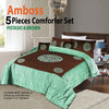 5Pc Bridal Comforter Set 702