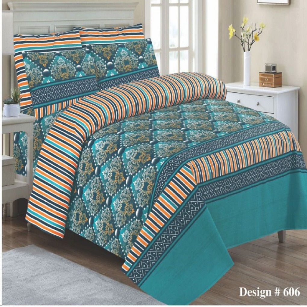 Quilted Comforter Set 6 Pcs Design 606