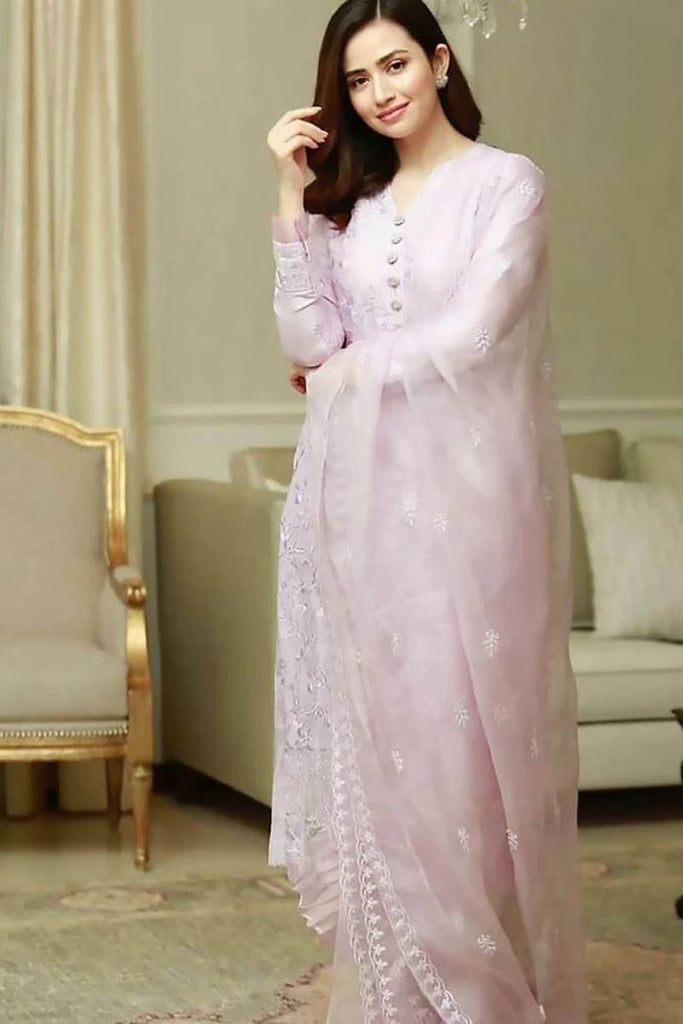 Sana Javed D-31 Lawn Embroidered Collection